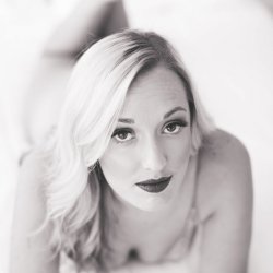 B&W Boudoir Brittany 😈