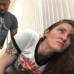 PAWG CUMS HARD FROM BBC POUNDING