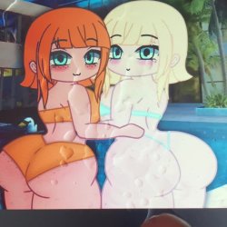 Gacha Heat Jerk and Piss Tribute
