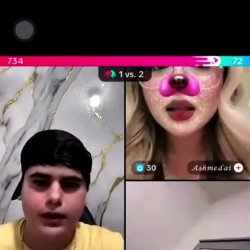 Ac y Pame muestran las tetas en live de tik tok de Miguel