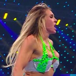 WWE Charlotte Flair Nip Slip