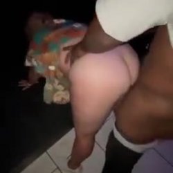 Hotwife in night club getting dicked down by black cock