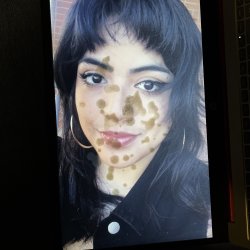 Pretty Face Latina cock and cum tribute #8