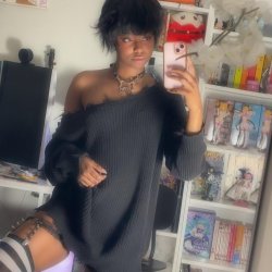 Petite ebony teen cosplay beauty