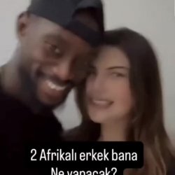 Turkish Stut want 2 Bbcs /Türkin will 2 schwarze Schwänze