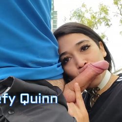 Public blowjob