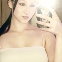 Catch a glimpse of my casual tease in the mirror 💋✨💦