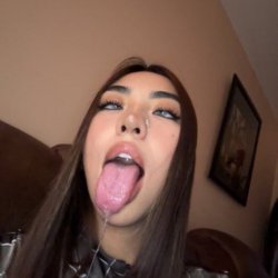 sexy latina with crazy tongue