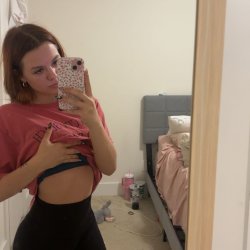 Redhead college girl with a big booty