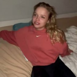 Little blonde pussy gets bbc