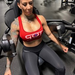 Working hard in my physique