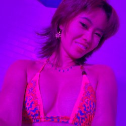 Naughty thoughts, sweet smile