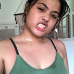 helping my pinay friend to burn calories