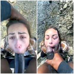 White Thot Wanted Her Throat Destroyed By A BBC 👄