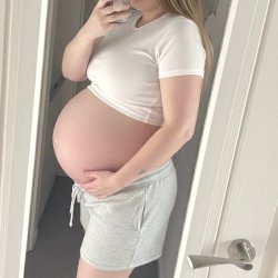 This pregnant slut deserves a good hard cock Honey