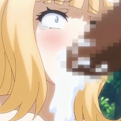 Hentai puta rubia es violada por goblins y la llenan de leche a la zorra por todos lados