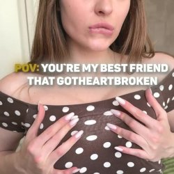 🔞 Young perky big tits round ass sexy horny slut POV comfort 🫦💦🍑😈 OF now!