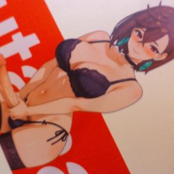 cum tribute - futa Momo sticker
