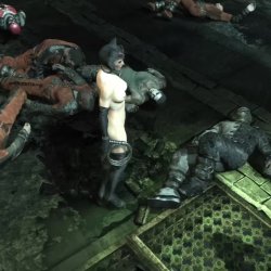Arkham City Catwoman nude mod