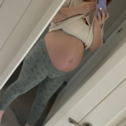 I admire my belly on this beautiful morning