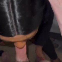 Sexy BBW deepthroats my cock. DM for more