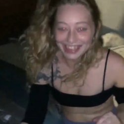 White girl cheating on her lesbian girlfriend while suckling dick on the phone 😈  💦