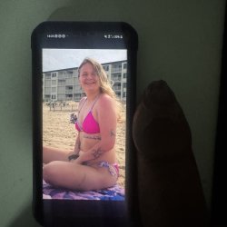 cock and cum trib of blonde irl