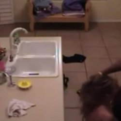 CheatingBlondeWife&Bbc caught on home cam (hubby caught them at the end😱)