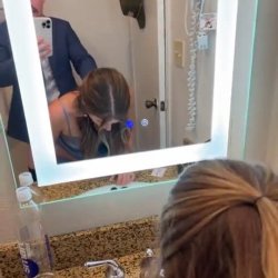 Bridesmaid suck n fuck my dick at the wedding