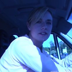UK Blonde Teen Delivery Driver IR Gangbang
