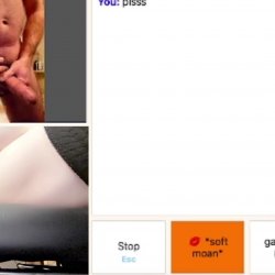 BBW Slut makes men cum on Omegle
