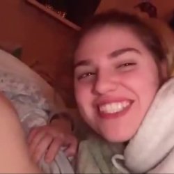 nasty college bitch eating her roommates farts