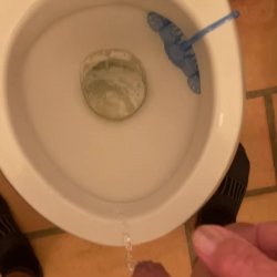 LEON PEES WITH DANIELLE