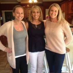 Step-Son wanks behind step-mom and cums