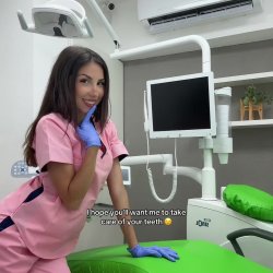 I’m very hands-on with my patients