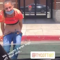 Even tho she's a crackhead I probably would've fucked her