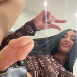 🔞 Sexy hot milf perky tits big ass sheer harness horny slut 🫦💦🍑😈 OF now
