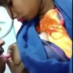 Old Indian doctor getting interrupted while licking on some great nipples.