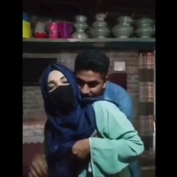 Bengali hijab girl having fun