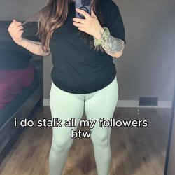 POV: I do stalk to my followers btw