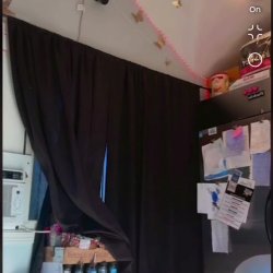 Pretty shaved pussy no panties upskirt on live