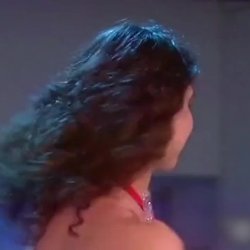 Vintage 80's huge natural tits striptease_720p
