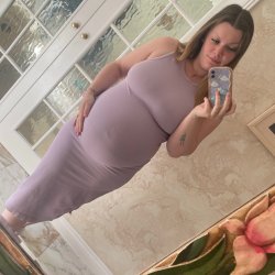 I want to feel your hands on every curve of my pregnant body!