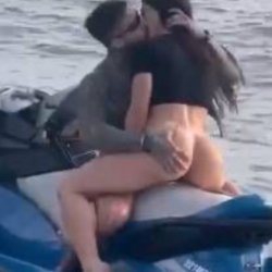 sucking dick on a jetski