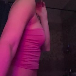 Catching reflections in my cozy bathroom, come tease with me! 😘✨