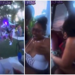 "Suck That Dick!" Encouraging Her Thot Friend While She Gives Her Boyfriend A Blowjob in Public