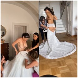 THE BRIDE'S DRESS 💍👰‍♀️