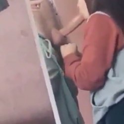 Cheating Latina mirror bj