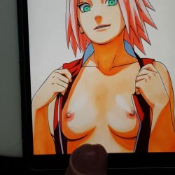 Sakura Haruno Cum Tribute #1