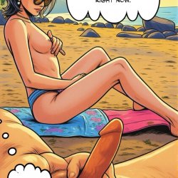 😏at a nude beach be sure to play head games